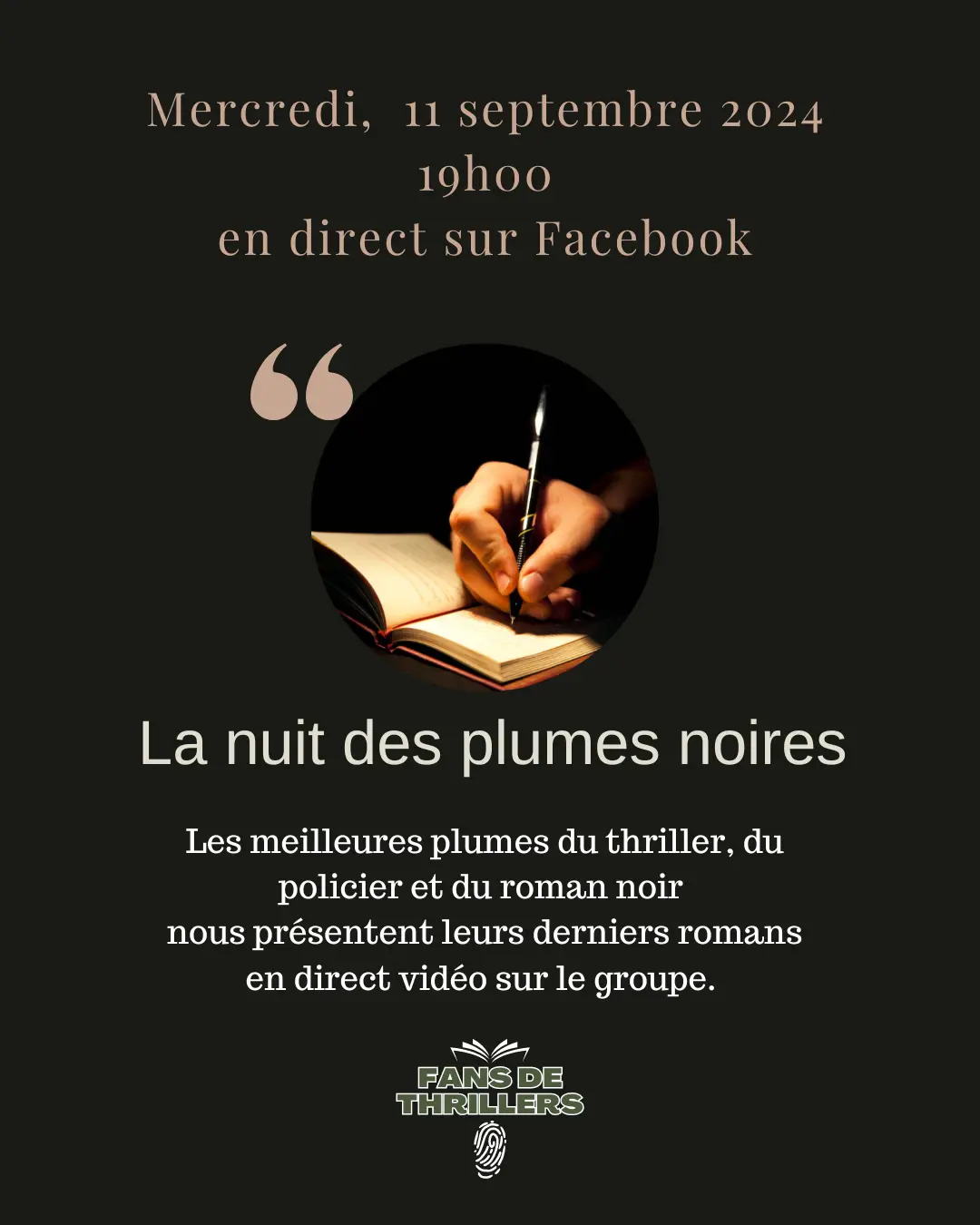 Lire la suite à propos de l’article Vidéo : La nuit des plumes noires