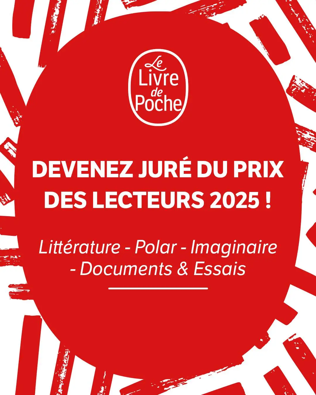 Lire la suite à propos de l’article Devenez juré du Prix des lecteurs 2025